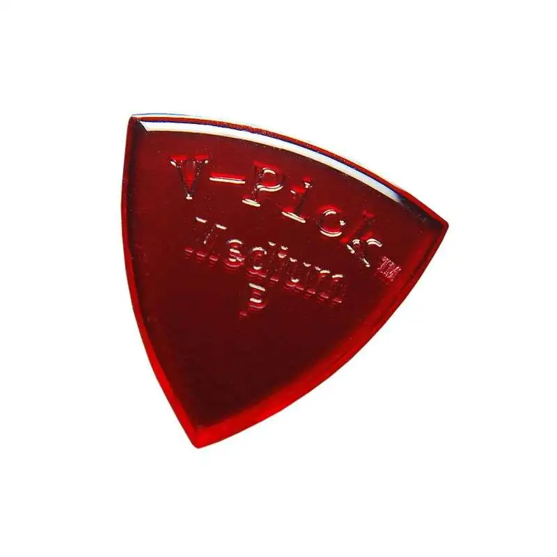 V-Picks Medium Pointed Ruby Red