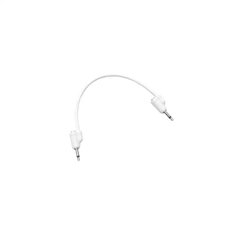 Tiptop Audio Stackcable White 20cm 5 pcs.