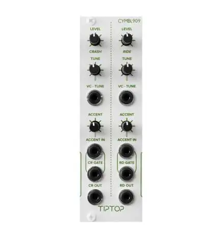 Tiptop Audio CYMBL909 White