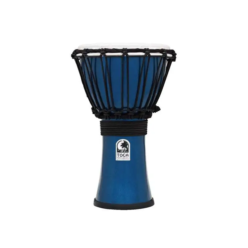Toca Percussion TFCDJ-7MB ColorSound Djembe 7" (Blue)