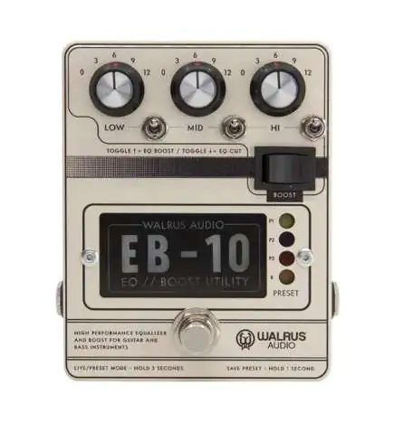 Walrus Audio EB-10 Cream