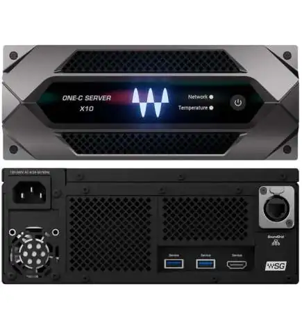 Waves One-C X 10 SoundGrid Server interfaz DSP