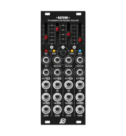 Xaoc Devices Batumi Black Panel