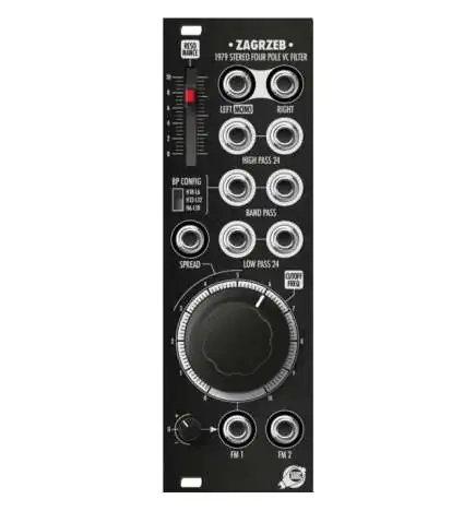 Xaoc Devices Zagrzeb Black Panel