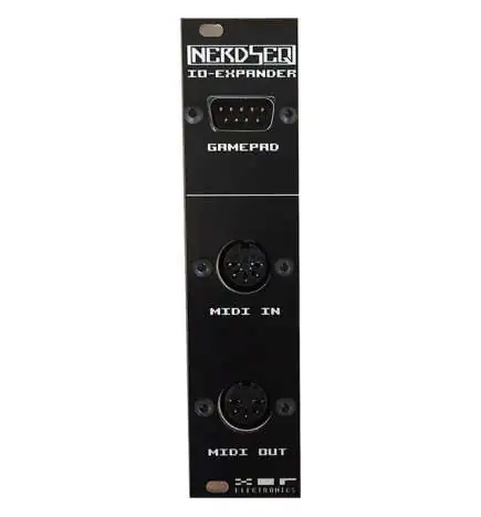 XOR Electronics NerdSeq IO expander Black