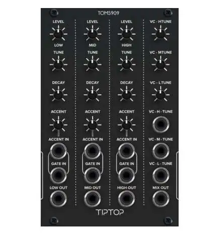 Tiptop Audio TOMS909 Black