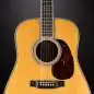 Martin Guitars D-42 Natural Dreadnought, solid Spruce-Top, Case