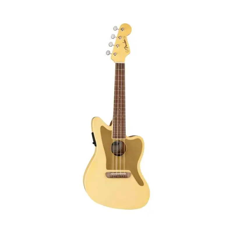 Fender Fullerton Jazzmaster Uke Vintage White
