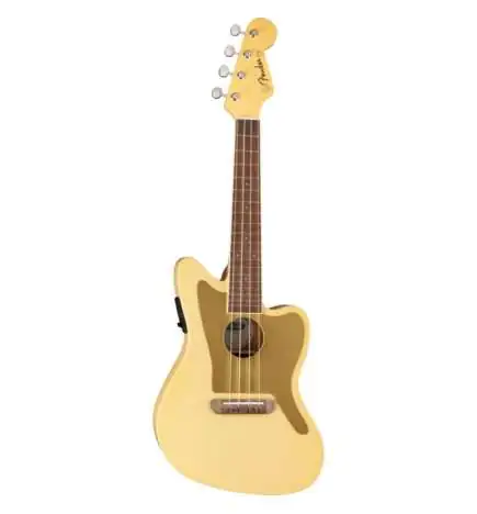 Fender Fullerton Jazzmaster Uke Vintage White