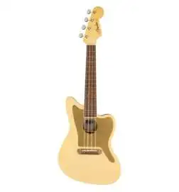 Fender Fullerton Jazzmaster Uke Vintage White