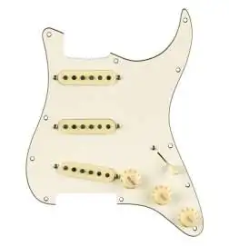 Fender 65 Strat Pre-Wired Pickguard Parchment