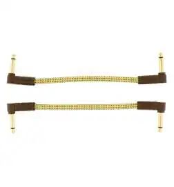 Fender Deluxe Tweed Patch Cable 15 cm