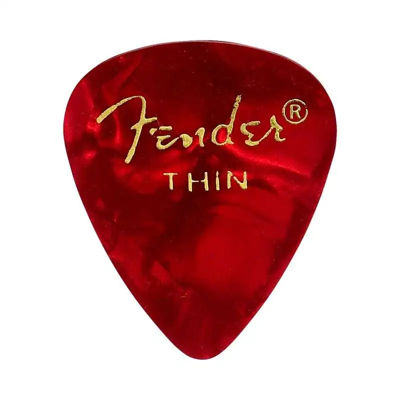 Fender Picks 351 Red Moto Thin