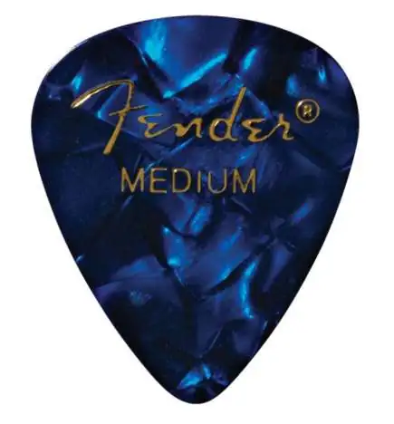 Fender Picks 351 Blue Moto medium