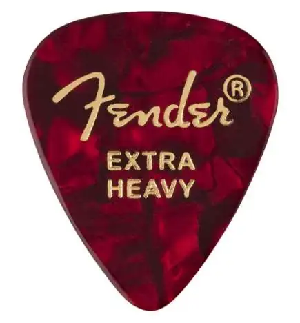 Fender Picks 351 Red Moto Extra Heavy