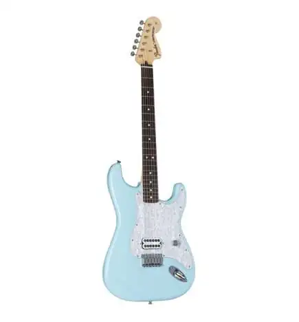 Fender Tom Delonge Strat RW Daphne Blue