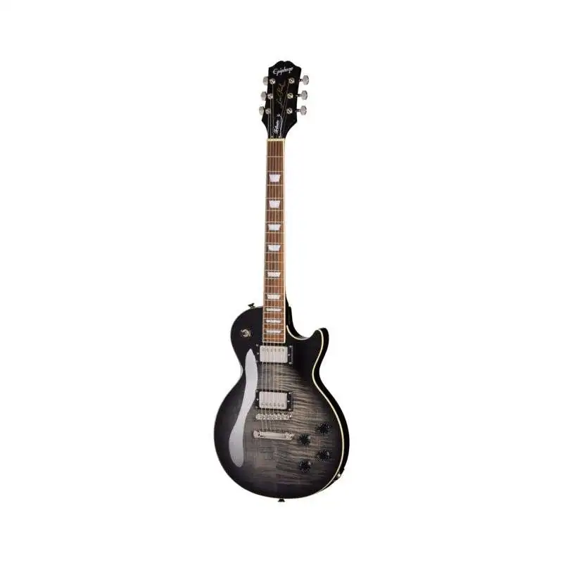 Epiphone Les Paul Tribute Plus Transparent Ebony Burst Epiphone Les Paul Tribute Plus Transparent Ebony Burst