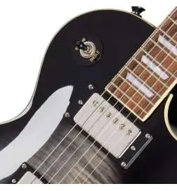 Epiphone Les Paul Tribute Plus Transparent Ebony Burst