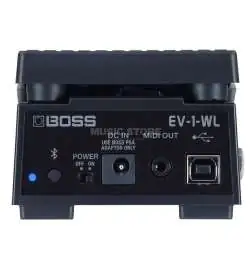 Boss EV-1-WL Wireless MIDI Expression Pedal