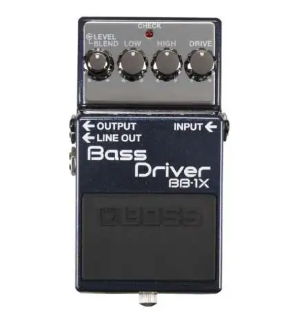 Boss Pédale BB-1X Pre-Amp, Overdrive, Equalizer