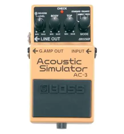 Boss AC-3 Simulador acústico