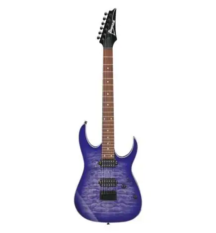Ibanez Standard RG421QM-CBB Cerulean Blue Burst