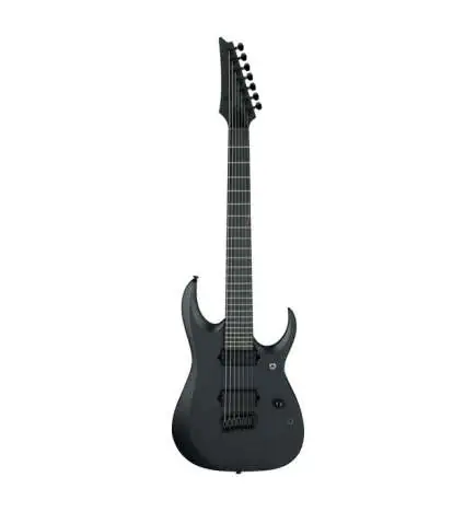 Ibanez Iron Label RGDRB71-BKF Black Flat