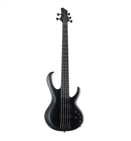 Ibanez Iron Label BTB625EX-BKF Black Flat