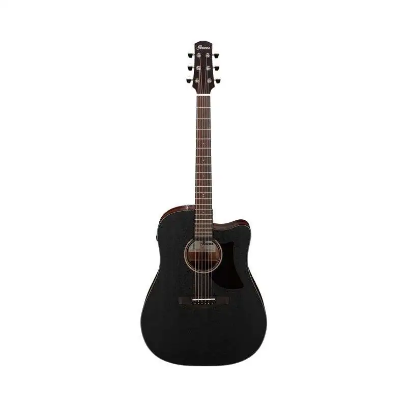 Ibanez AAD190CE-WKH Weathered Black Open Pore