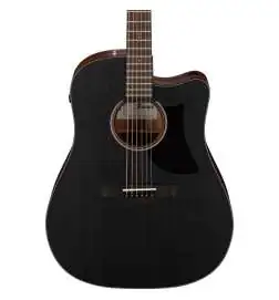 Ibanez AAD190CE-WKH Weathered Black Open Pore