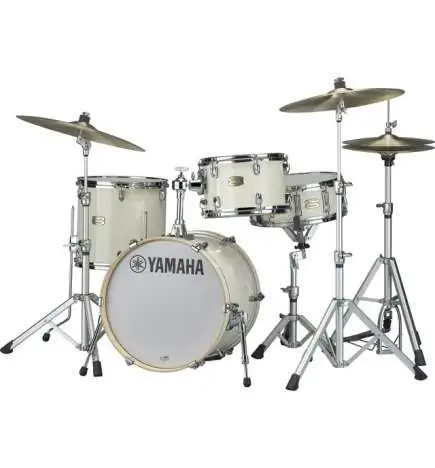 Yamaha Stage Custom Birch BeBop Classic White
