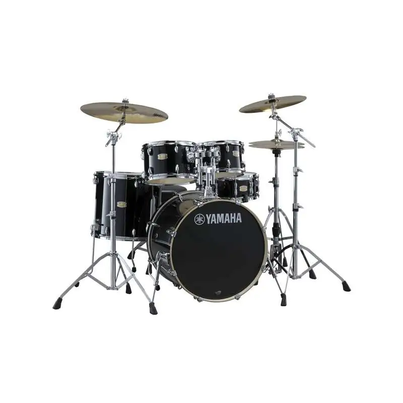 Yamaha Stage Custom Birch ShellSet, Stage, Raven Black RB Yamaha Stage Custom Birch ShellSet, Stage, Raven Black RB