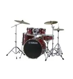 Yamaha Stage Custom Birch ShellSet, Studio, Cranberry rood CR