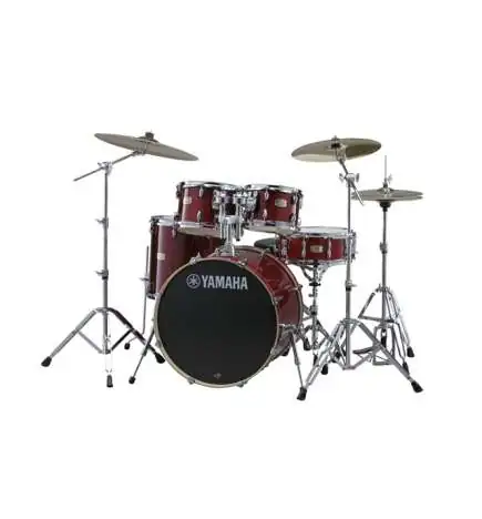 Yamaha Stage Custom Birch ShellSet, Studio, Cranberry rood CR