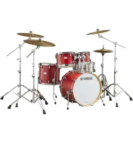 Yamaha TMP2F4 Tour Custom Shellset Candy Apple