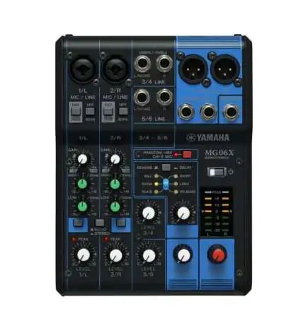 Yamaha MG06X table de mixage 6 canaux