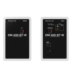 Pioneer DJ DM-40D-BT-W Bluetooth luidspreker