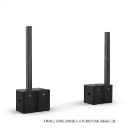 LD-Systems MAUI 28 G3 MIX Schwarz