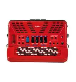 Roland FR-1XB Button-Type V-Accordion Red
