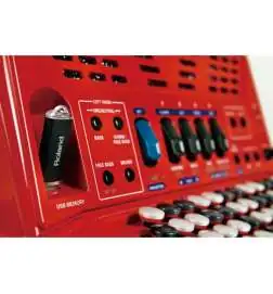 Roland FR-1XB Button-Type V-Accordion Red