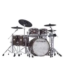 Roland VAD716-2SW Acoustic Design E-Drum Set Satin Walnut