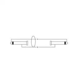 Cordial CPI 2 PZ Patch Cable 2 m