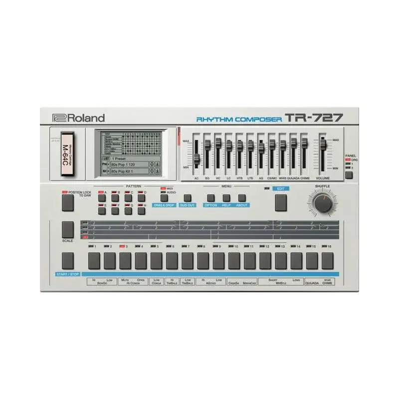Roland TR-727 VST Lizenzcode