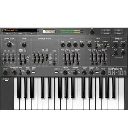 Roland SH-101 VST código de licencia