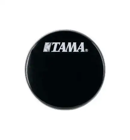Tama basDrum Frontvel BK20BMWS, 20 , zwart, Logo