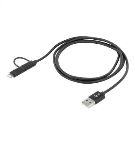 Ansmann USB 2in1 Daten- und Ladekabel