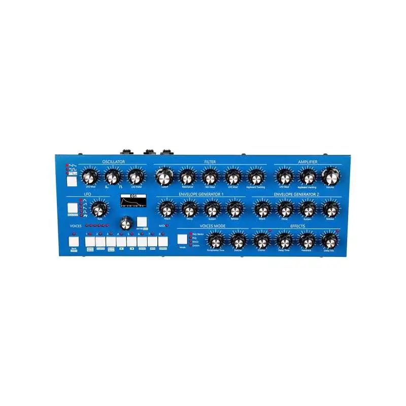 GS Music Bree6 Blue Synthesizer GS Music Bree6 Blue Synthesizer