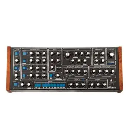 GS Music e7 Black Blue Synthétiseur