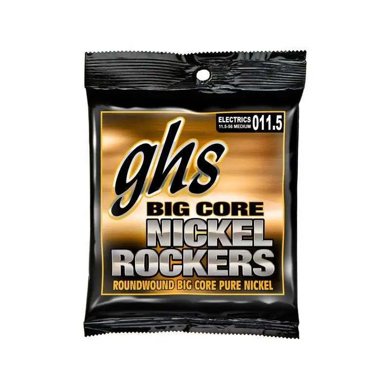 GHS E-Guitar Strings 0115-56 Big Core Nickel Rockers