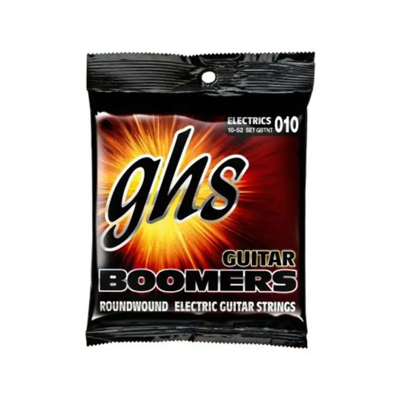 GHS E-Guit.Strings, 10-52, Boomers Nickel Plated Roundwound GHS E-Guit.Strings, 10-52, Boomers Nickel Plated Roundwound